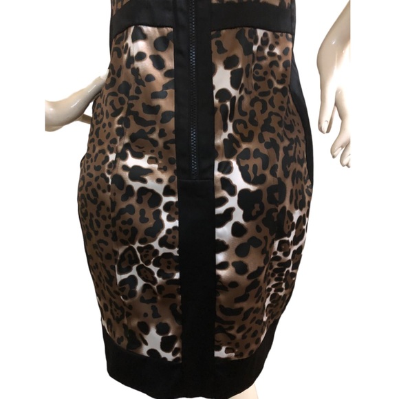 Y2K Jane Norman Satin Leopard Print Dress, - Picture 5 of 15